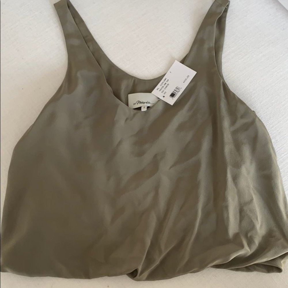 Philip Lim twisted hem top